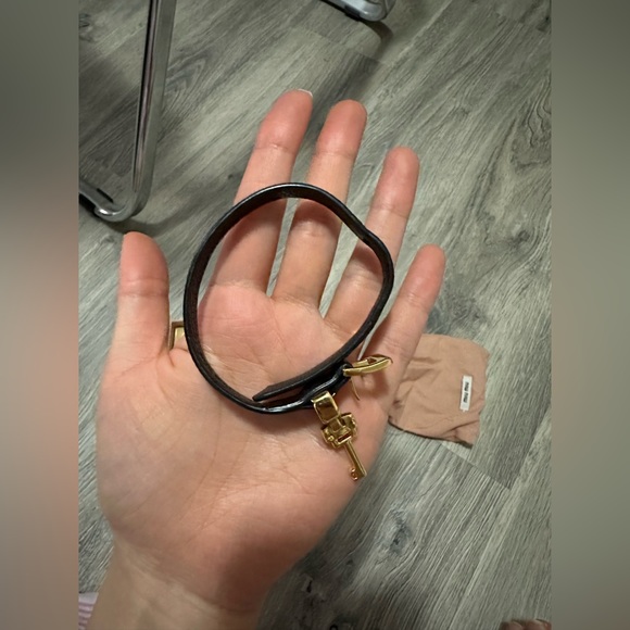 Miu miu leather bracelet - Picture 4 of 5